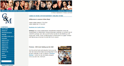 Desktop Screenshot of cardsandmore.de